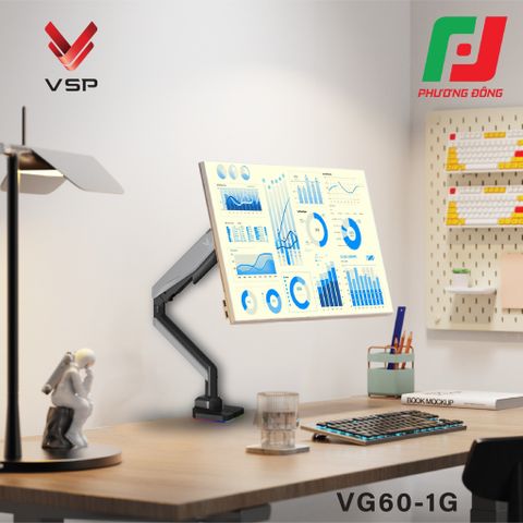  GÍA ĐỠ LCD (ARM MONITOR) VSP TẢI TRỌNG CAO VG60-1G (17