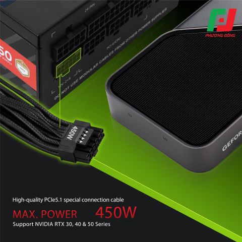  BỘ NGUỒN SFX VSP VGF750 CYBENETICS GOLD (750W - ATX3.1 - PCI-E5.1- FULLY MODULAR) 