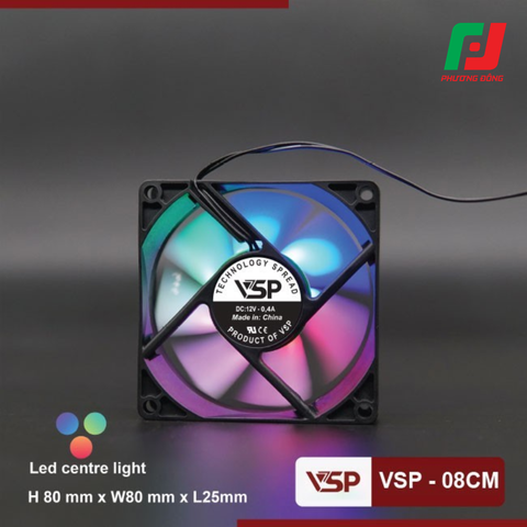  Quạt Tản Nhiệt Case VSP-08CM (80MM) 