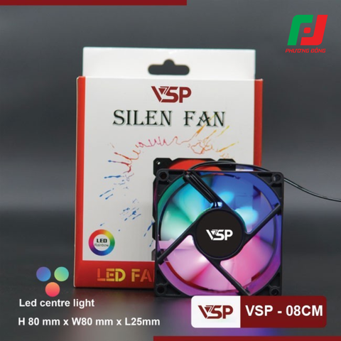  Quạt Tản Nhiệt Case VSP-08CM (80MM) 