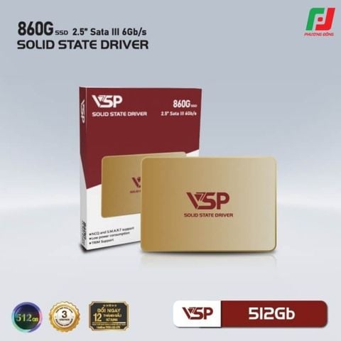  SSD VSP 860GB SATA 3 - TỐC ĐỘ 560MB/s 