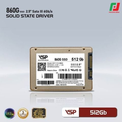  SSD VSP 860GB SATA 3 - TỐC ĐỘ 560MB/s 