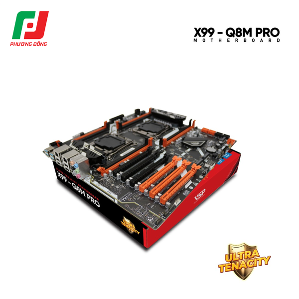  BO MẠCH CHỦ - MAINBOARD VSP X99 - Q8M PRO 
