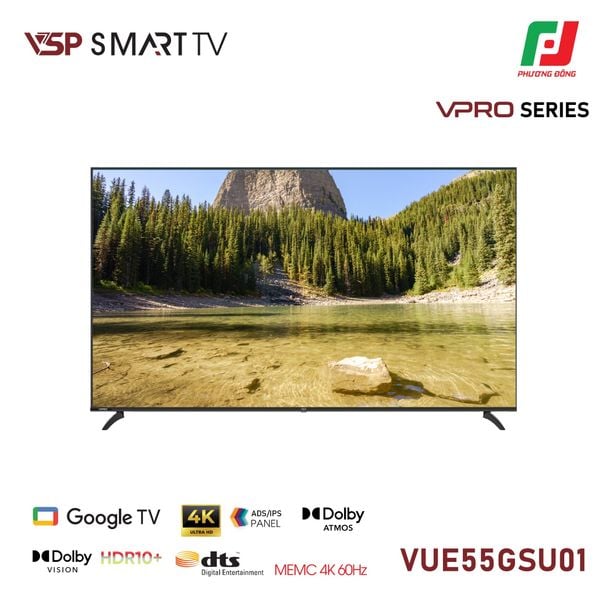 VSP SMART TIVI 55INCH VUE55GSU01 VPRO 4K-UHD 