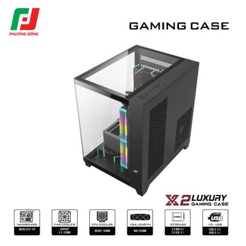  VỎ CASE MÁY TÍNH X2 LUXURY 