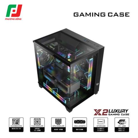  VỎ CASE MÁY TÍNH X2 LUXURY 