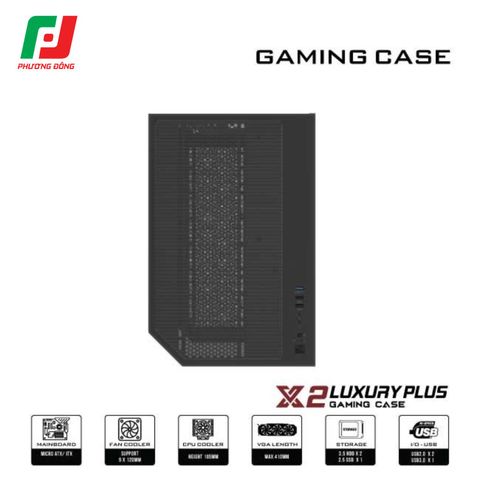  VỎ CASE MÁY TÍNH X2 LUXURY PLUS 