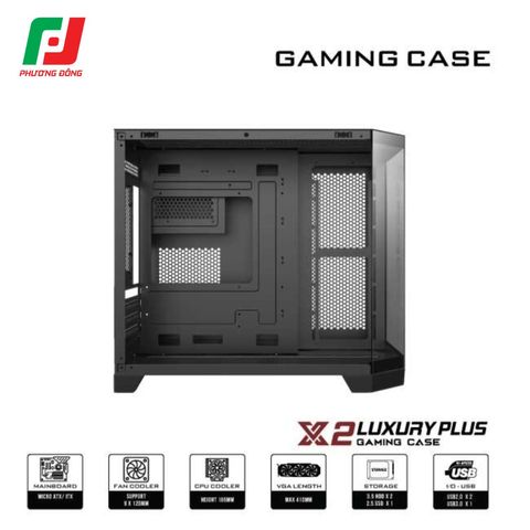  VỎ CASE MÁY TÍNH X2 LUXURY PLUS 