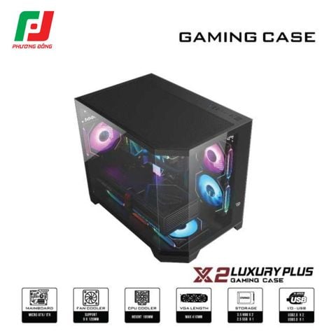 VỎ CASE MÁY TÍNH X2 LUXURY PLUS 
