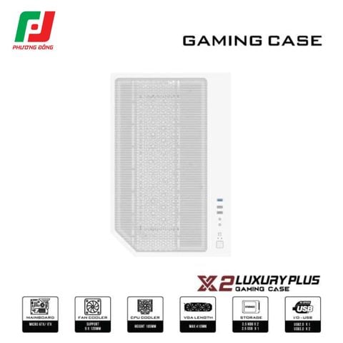  VỎ CASE MÁY TÍNH X2 LUXURY PLUS 