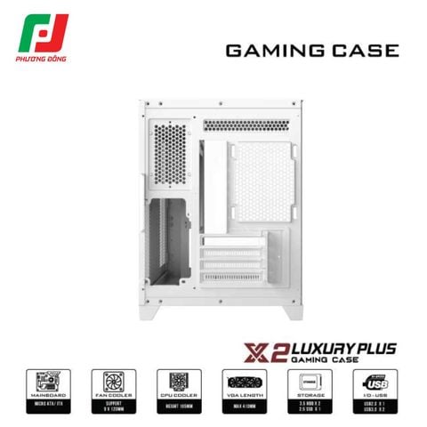  VỎ CASE MÁY TÍNH X2 LUXURY PLUS 