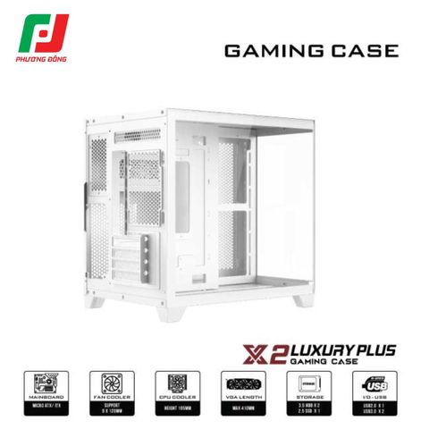  VỎ CASE MÁY TÍNH X2 LUXURY PLUS 