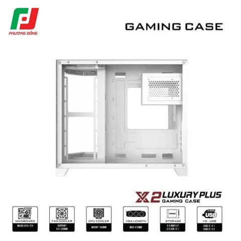  VỎ CASE MÁY TÍNH X2 LUXURY PLUS 