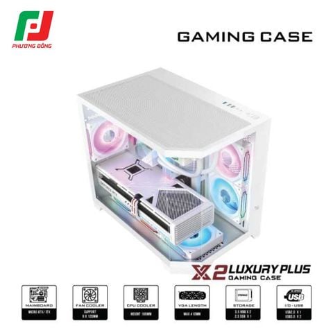  VỎ CASE MÁY TÍNH X2 LUXURY PLUS 