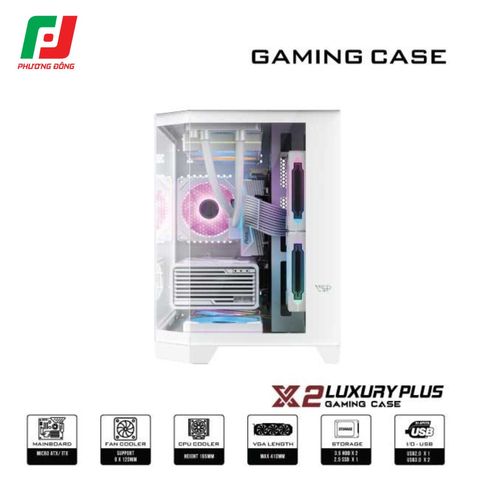  VỎ CASE MÁY TÍNH X2 LUXURY PLUS 