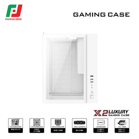  VỎ CASE MÁY TÍNH X2 LUXURY 