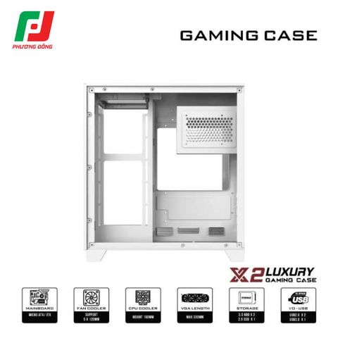  VỎ CASE MÁY TÍNH X2 LUXURY 