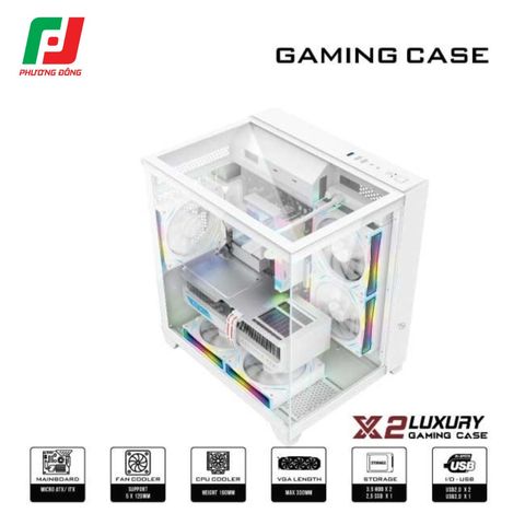  VỎ CASE MÁY TÍNH X2 LUXURY 