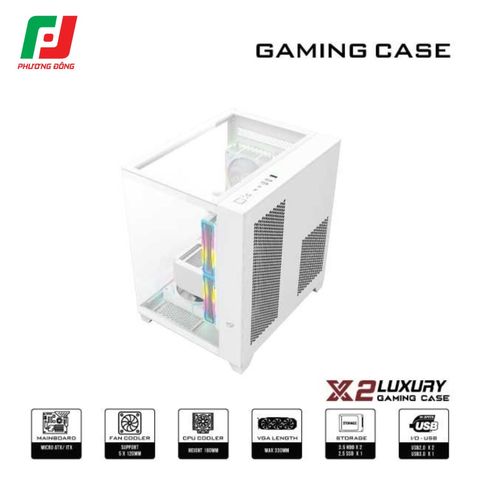  VỎ CASE MÁY TÍNH X2 LUXURY 