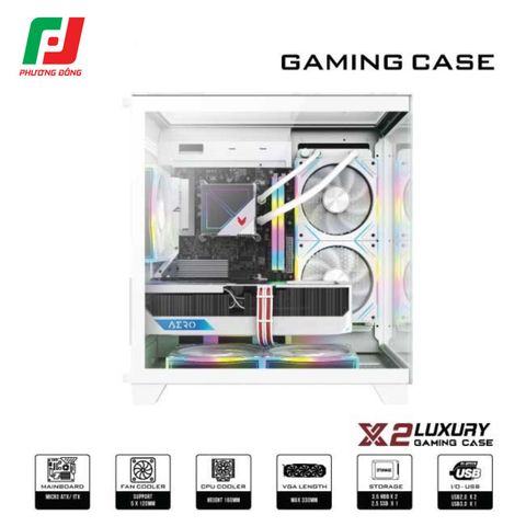  VỎ CASE MÁY TÍNH X2 LUXURY 