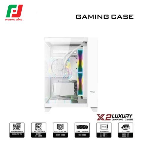  VỎ CASE MÁY TÍNH X2 LUXURY 