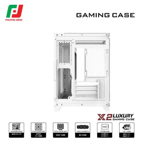  VỎ CASE MÁY TÍNH X2 LUXURY 