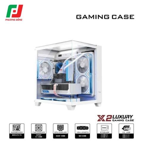  VỎ CASE MÁY TÍNH X2 LUXURY 