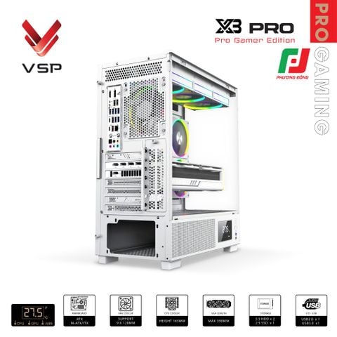  VỎ CASE MÁY TÍNH PRO GAMER EDITION X3 PRO 