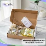  Set 1 chai khuếch tán & 1 tinh dầu by Nhã L’Atelier - Set The Nostalgia of Bloom, A Serene Ballad, The Romantic Horizon 