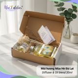  Set 1 chai khuếch tán & 1 tinh dầu by Nhã L’Atelier - Set The Nostalgia of Bloom, A Serene Ballad, The Romantic Horizon 
