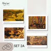  Set Postcard NFC 2A by NhãLam Art Thế Hệ Mới - Khung Hình Phát Nhạc Spotify Tiện Lợi - Thiết Kế Đông Dương Đậm Chất Nghệ Thuật 