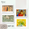  Set Postcard NFC 2C by NhãLam Art Thế Hệ Mới - Khung Hình Phát Nhạc Spotify Tiện Lợi - Thiết Kế Đông Dương Đậm Chất Nghệ Thuật 