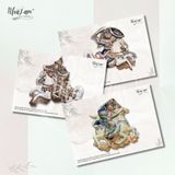  Set Postcard by NhãLam Art viết tay Gốm Biên Hoà xưa 
