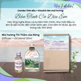  Set 1 chai khuếch tán & 1 tinh dầu by Nhã L’Atelier - Set The Nostalgia of Bloom, A Serene Ballad, The Romantic Horizon 