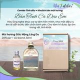  Set 1 chai khuếch tán & 1 tinh dầu by Nhã L’Atelier - Set The Nostalgia of Bloom, A Serene Ballad, The Romantic Horizon 