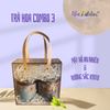  Trà Hoa Combo 3 (Hương Sắc Kyoto & Mặt Hồ An Nhiên), trà Hoa Nghệ Nhân - Vân Nhiên, Hộp giấy 2 hộp thiếc 60gr 