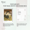  Set Postcard Decor Phát Nhạc 1A by NhãLam Art - Công Nghệ NFC Hiện Đại - Kho Nhạc Spotify - Quà Tặng Độc Đáo 