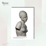  Set Postcard 4 cái by NhãLam Art Tác phẩm điêu khắc, Évariste Jonchére, Vũ Cao Đàm, thời kỳ Đông Dương 