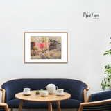  Tranh Màu nước Ngày nắng 02 - họa sĩ Hồ Hưng 