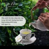  Trà Thiều Hoa (ướp hoa Ngọc Lan) - Ô long Nghệ nhân, Sơn La - Vân Nhiên, Hộp thiếc 100 gr 