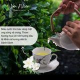  Trà Thanh Xuân (ướp hoa Nhài và Dành Dành) - Ô long Nghệ nhân, Sơn La - Vân Nhiên, Hộp thiếc 100 gr 
