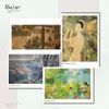  Set Postcard 4 cái by NhãLam Art Tác phẩm nổi bật, Lê Phổ, Mai Thứ, thời kỳ Đông Dương 