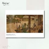  Set Postcard 4 cái by NhãLam Art Tác phẩm nổi bật, Lê Phổ, Mai Thứ, thời kỳ Đông Dương 