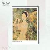  Set Postcard 4 cái by NhãLam Art Tác phẩm nổi bật, Lê Phổ, Mai Thứ, thời kỳ Đông Dương 