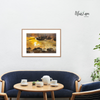  Tranh Màu nước Bóng hoàng hôn - họa sĩ Hồ Hưng 