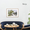  Tranh Màu nước Bóng bình yên - họa sĩ Hồ Hưng 