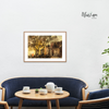  Tranh Màu nước Chiều a di đà - họa sĩ Hồ Hưng 