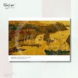 Set Postcard by NhãLam Art Tranh sơn mài, Nguyễn Gia Trí - Alix Aymé, thời kỳ Đông Dương 