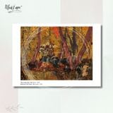  Set Postcard by NhãLam Art Tranh sơn mài, Nguyễn Gia Trí - Alix Aymé, thời kỳ Đông Dương 
