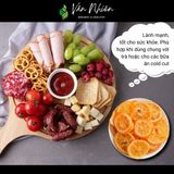  Cam sấy dẻo - Mứt đặc sản Đà Lạt - Vân Nhiên, Túi zip 200 gr 